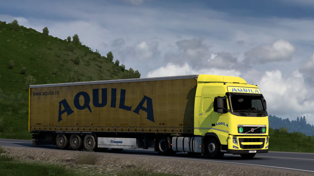 AQUILA Skin combo Volvo_fh13 & Krone_profiliner. ETS2 by ANGYALFOLDI