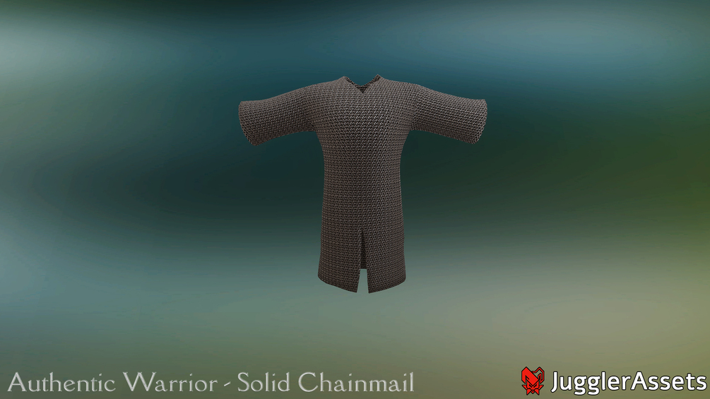 Authentic Warrior - Solid Chainmail