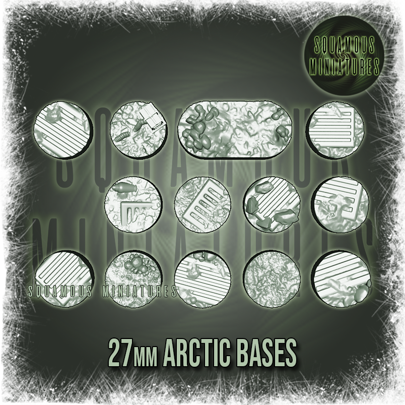27 50 70 100mm Arctic Bases 