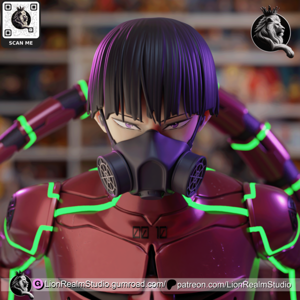 Hoshina Kaiju Armor from Kaiju N8