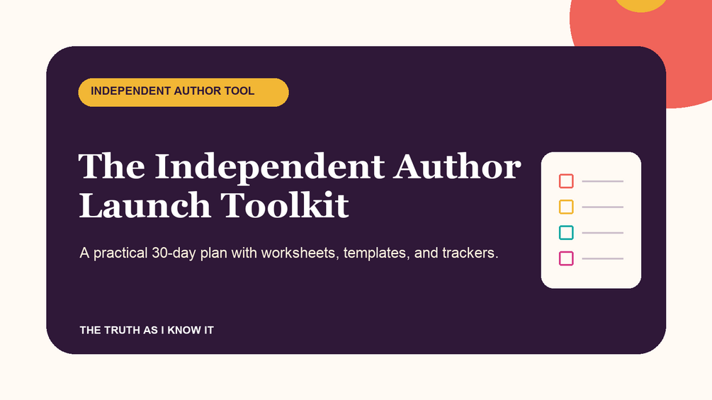 Cover of The Independent Author Launch Toolkit by Kelly Ausiello