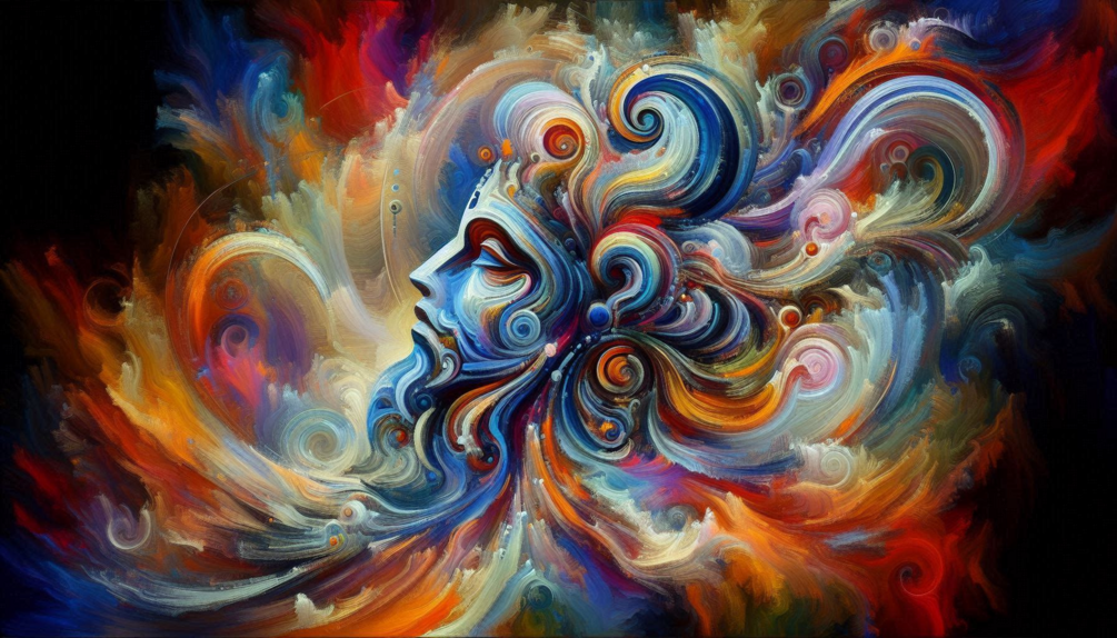 🌟 Dive into the Divine: Abstract Expression Images of God 🎨
