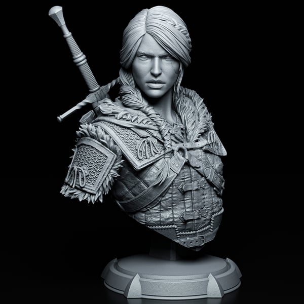Ciri - The Witcher 4 - Bust