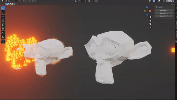 图片[4]-Blender模型火焰散布插件 Fire Scatter v1.1.0 For Blender 3.0 +