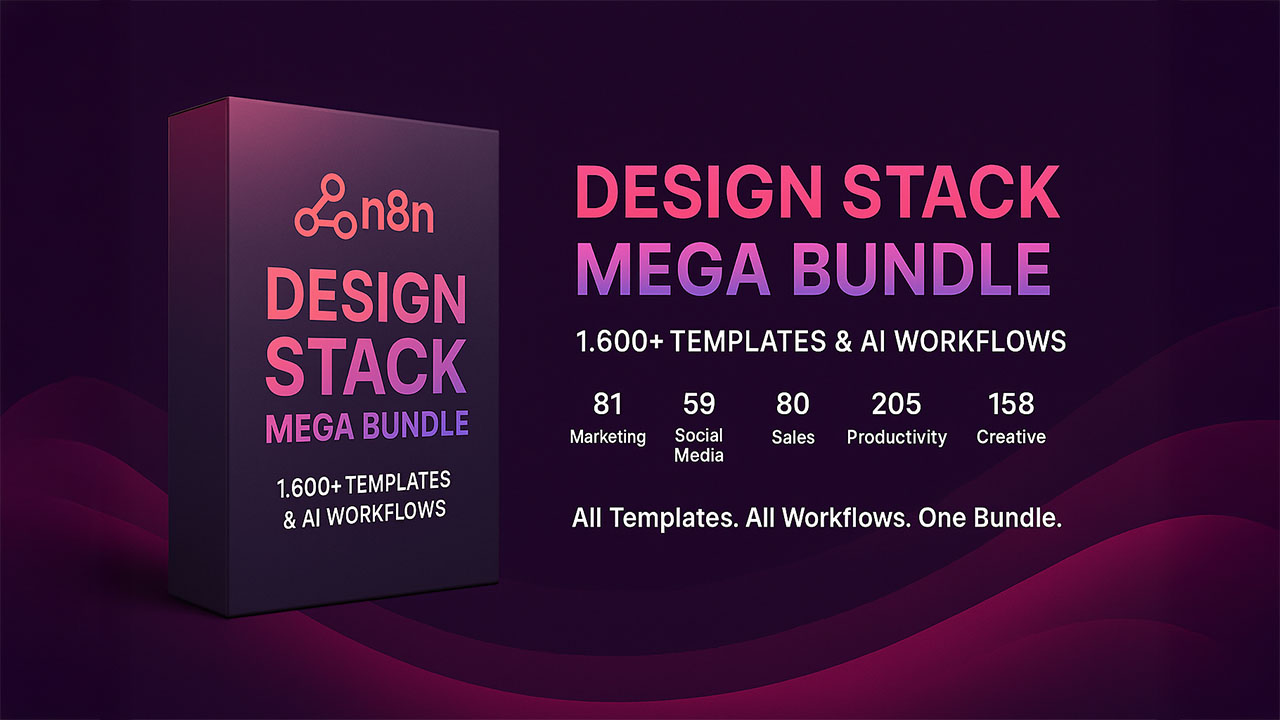 design stack mega bundle- business automation templates