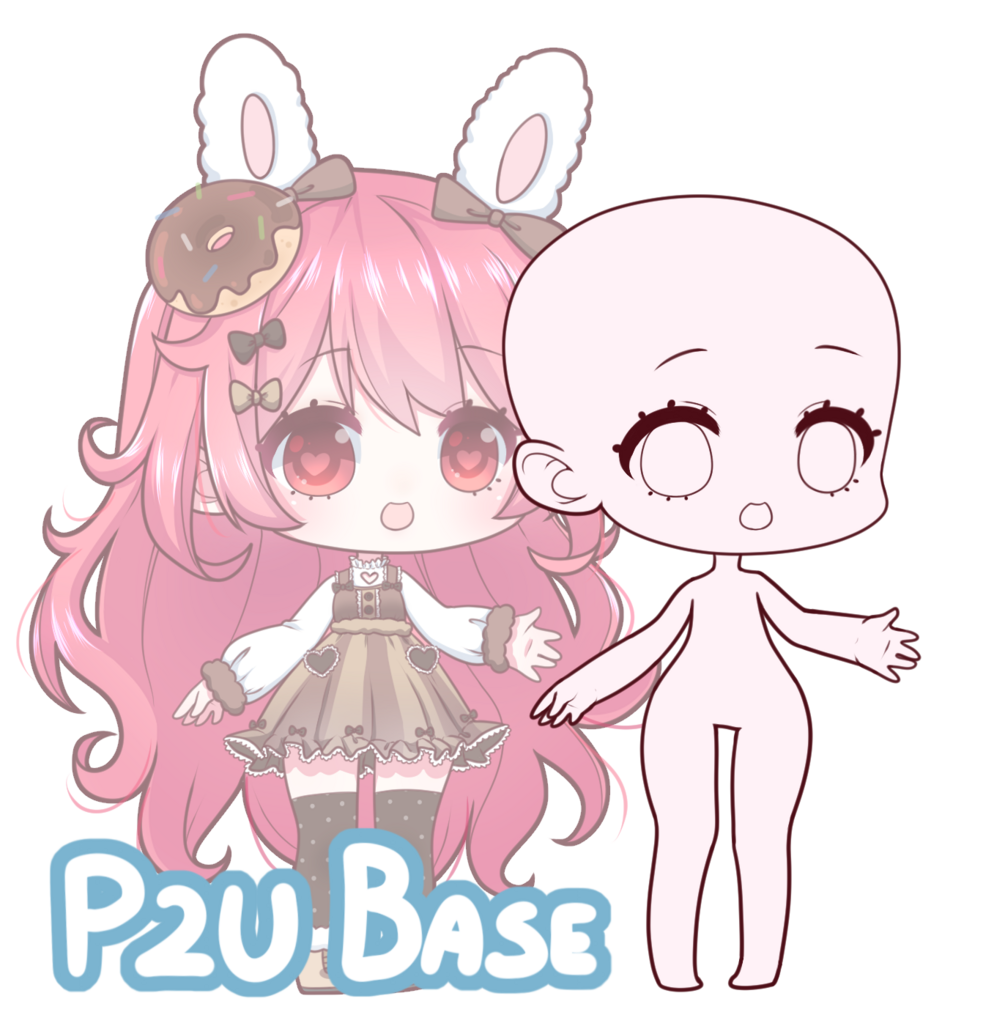 cute anime chibi base