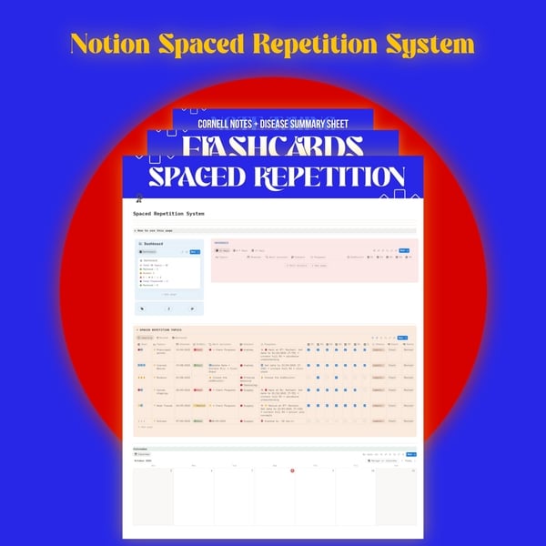 Notion Spaced repetition system 