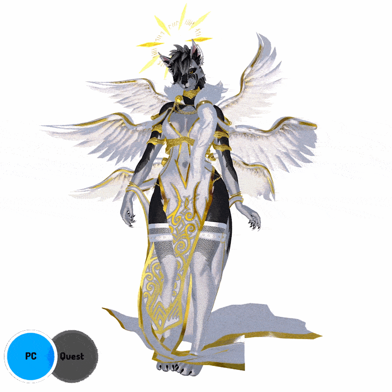 Moro Wolf - Angel Clothing Pack