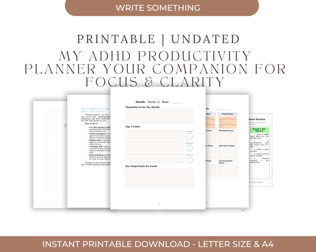 Adhd Productivity Tips Reddit