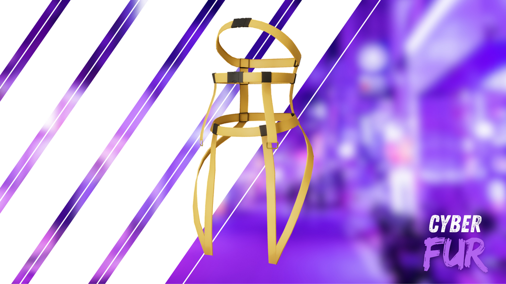 Cyber Fur Biscotti showcase render 3