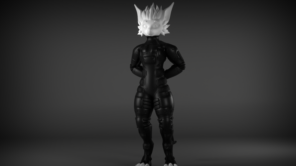 Nardoragon gen2 techsuit (five finger var)