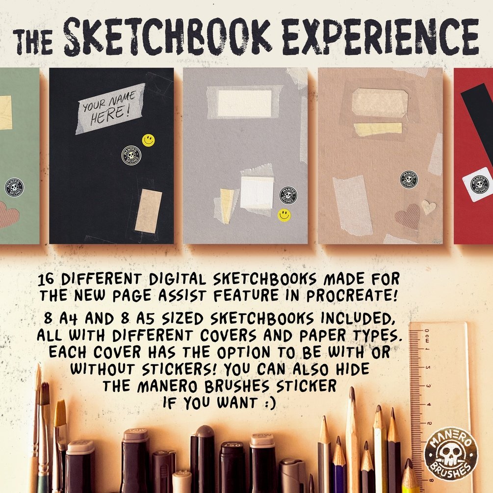 The Sketchbook Experience for Procreate