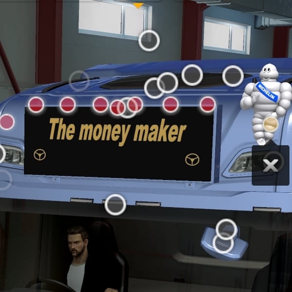 [roof lights tuning part] Scania NG Holland style lightbox with cab lights by WC007 D3SIGN