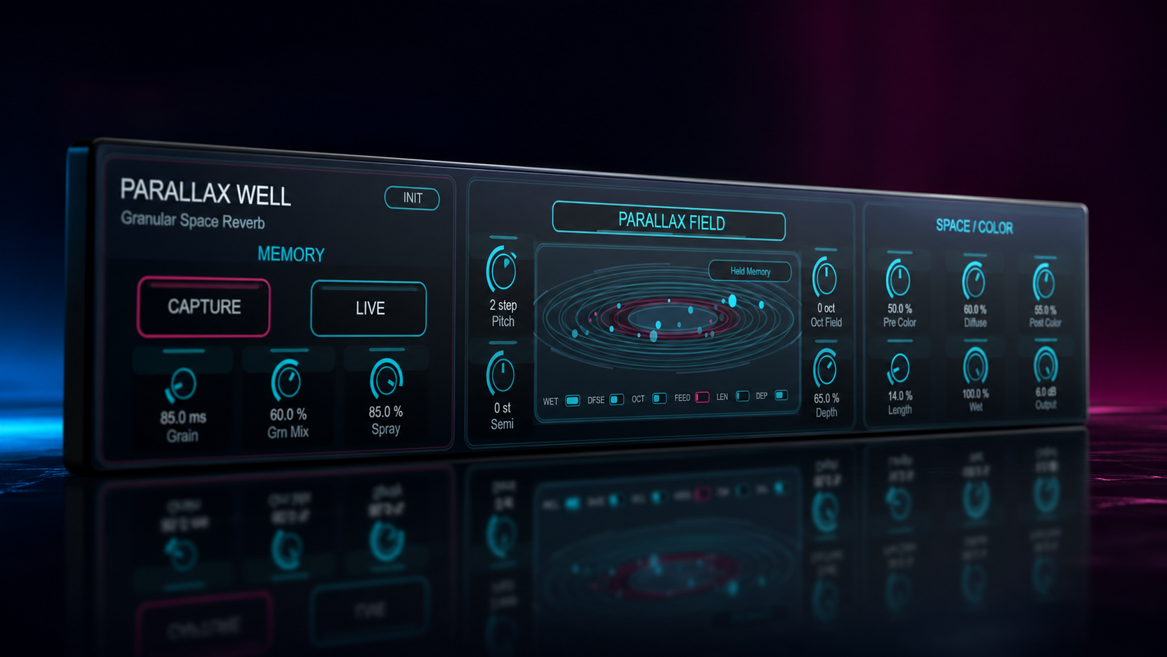 Parallax Well plugin interface