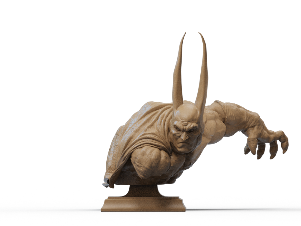 Batman Bust 3D Print