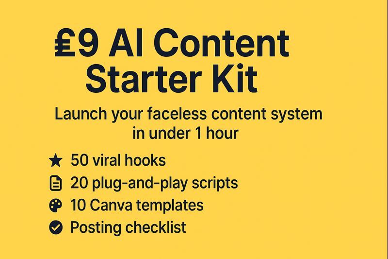 AI Content Starter Kit Preview