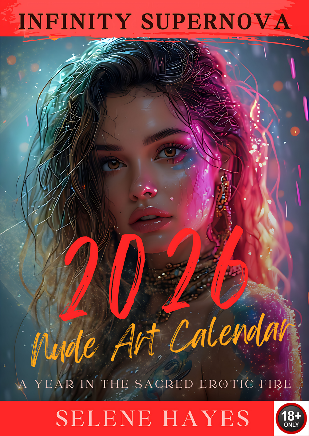 INFINITY SUPERNOVA 2026 NUDE ART CALENDAR 18 A Year In The Sacred 