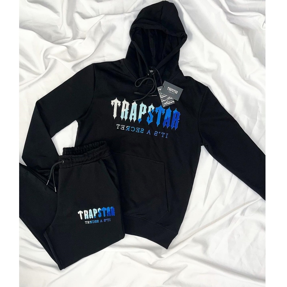 Trapstar Ice Blue Design Tracksuit Set