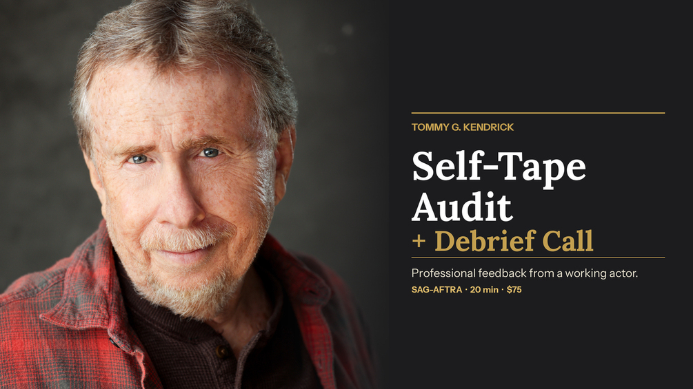 Self-Tape Audit + Debrief Call