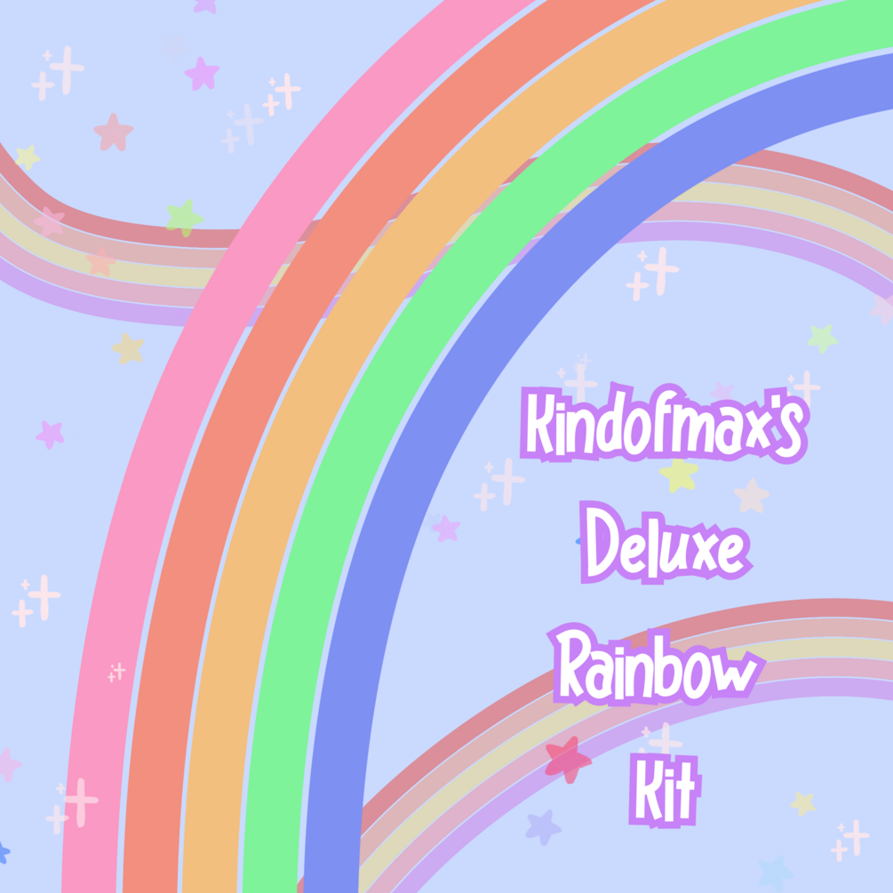 Kindofmax's Deluxe Rainbow Kit Free Brush Set for Procreate