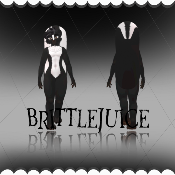 Pepe LeMew | Male Kiggy Base | Re - Texture ONLY