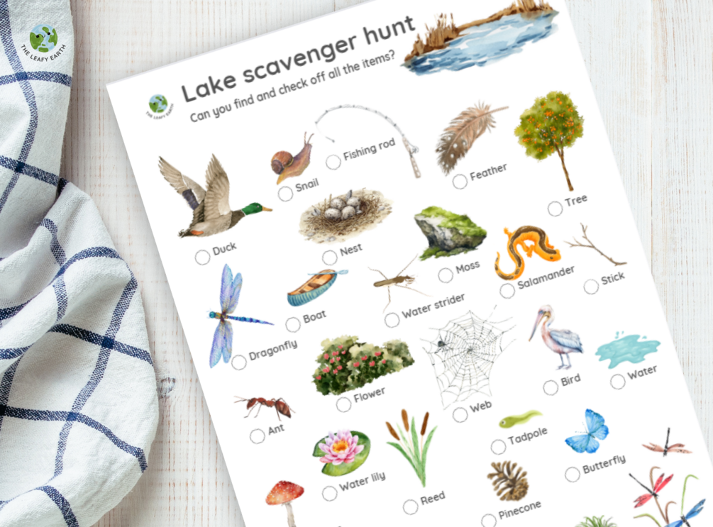 Lake Scavenger Hunt
