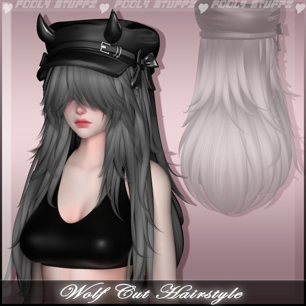 ❥-┊ Wolf Hairstyle ┊ Commercial Use