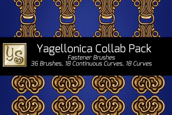 Yagellonica Fastener Brushes by Shrineheart