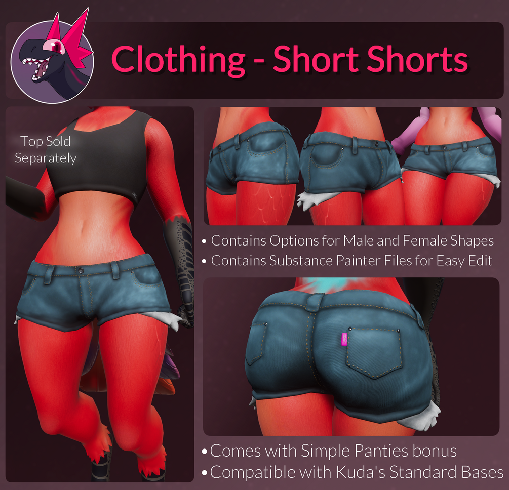 Kuda's Clothes - Short Shorts