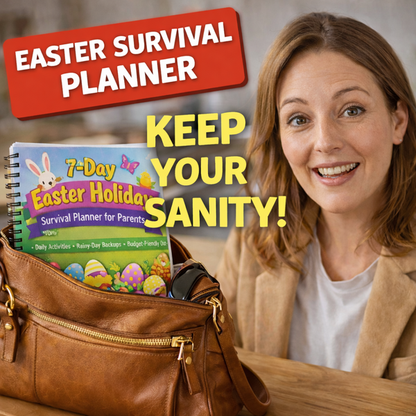 7-Day Easter Holiday Survival Planner for Parents - Preview