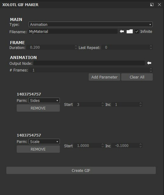 Substance Designer GIF Maker