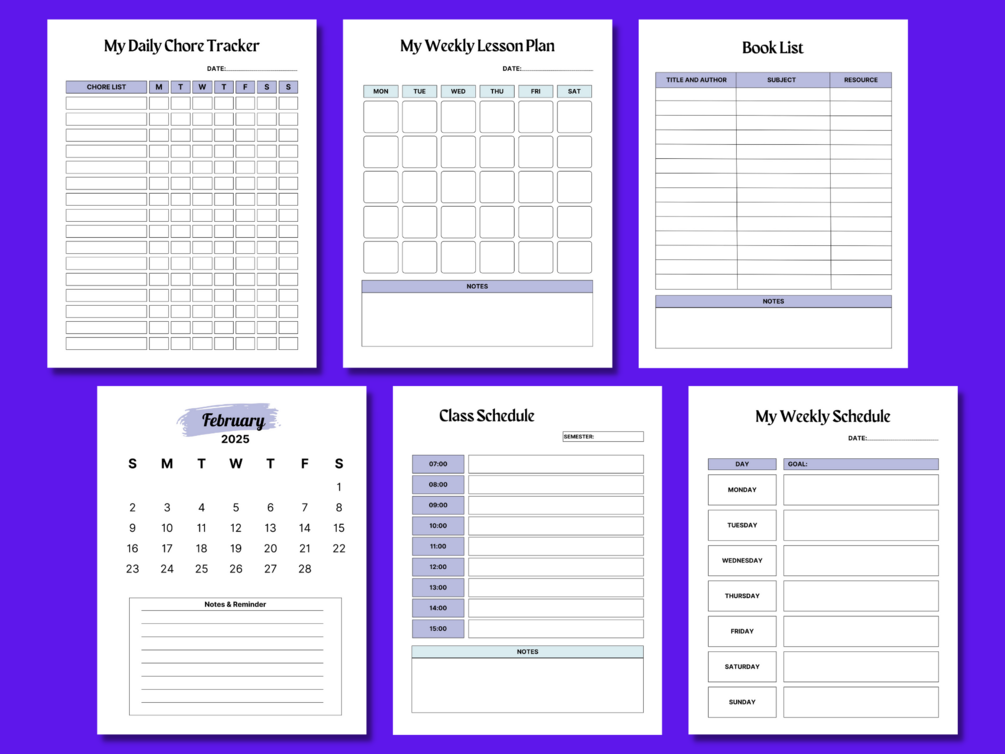 2024-2025 Teacher Planner | Lesson planner Pdf| Classroom Roster ...