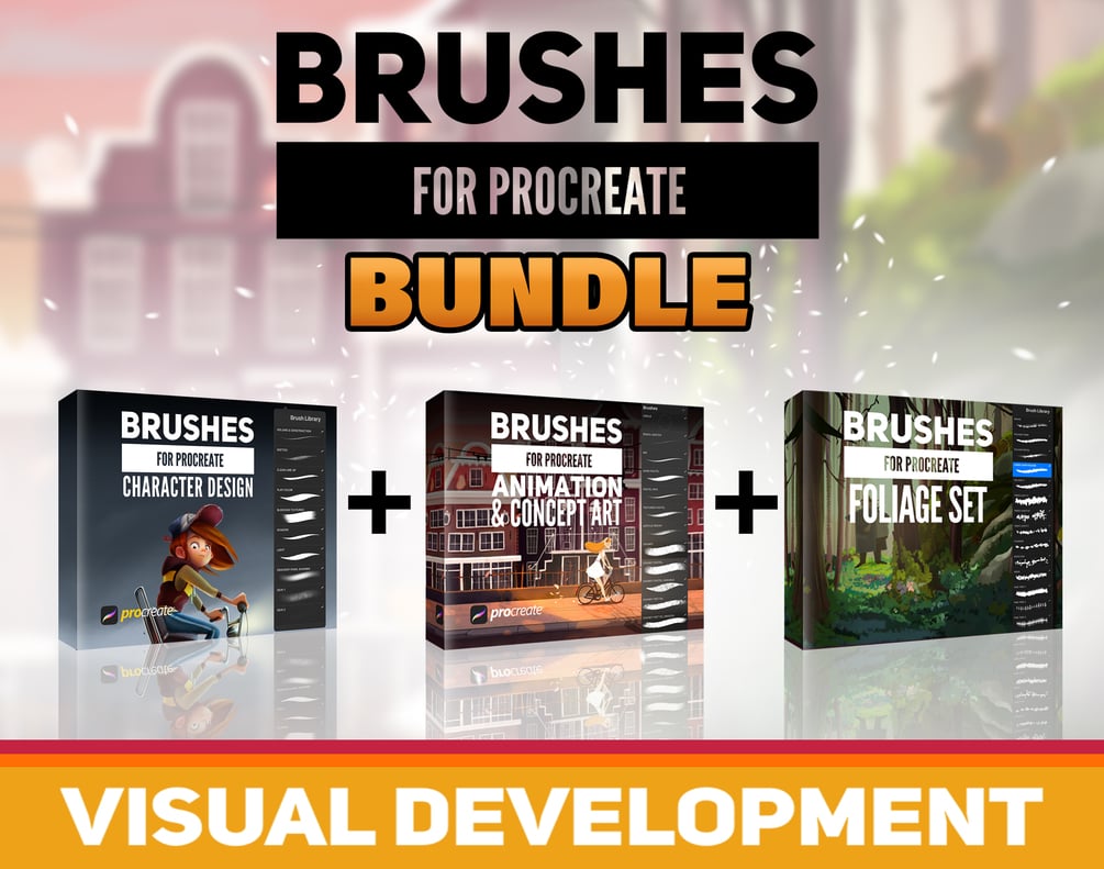 BUNDLE PROCREATE BRUSHES by Owen Labbé