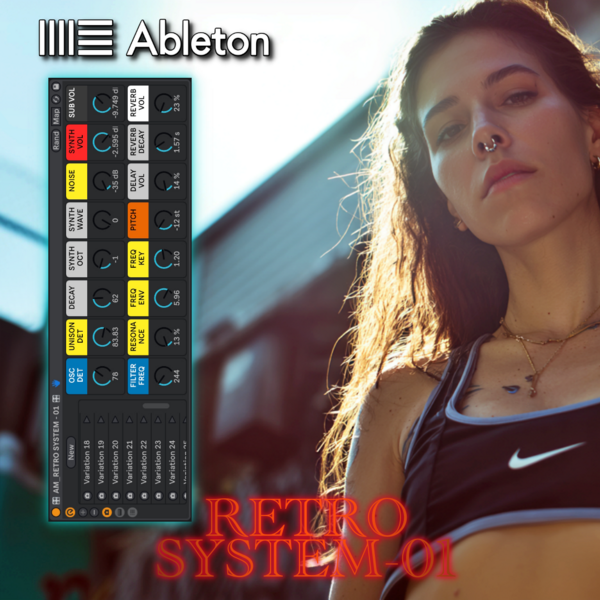 🔥🎛️ RETRO SYSTEM-01 🔥Classic Analog Emulation Instrument Rack for Ableton Live
