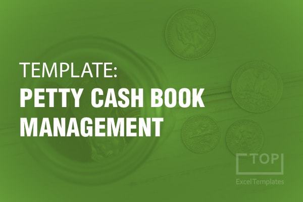 petty cash excel template