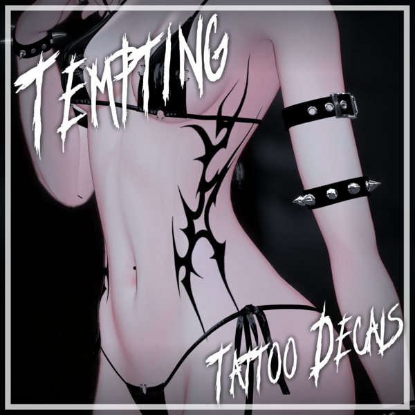 🖤 Tempting | Tattoos for EGirl VRBase 🖤
