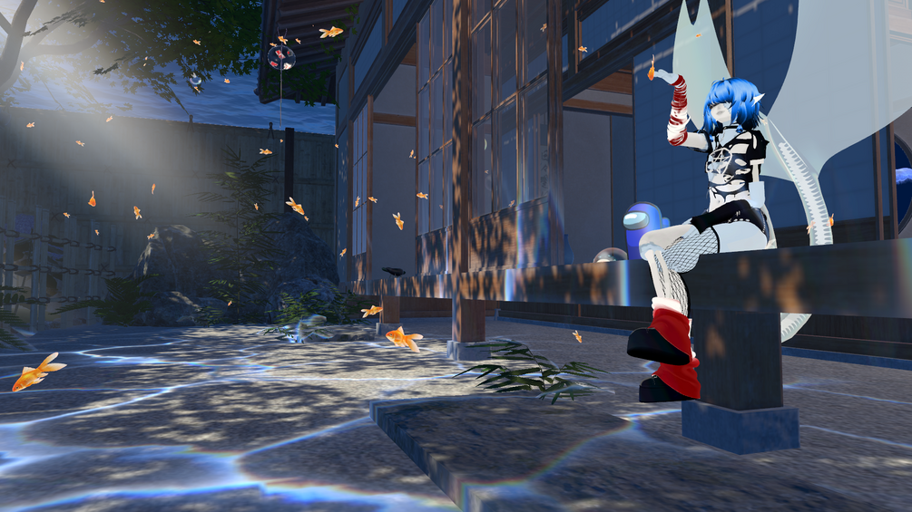 Zombie shark (PcQuest Nonbinary/ femboy VRChat Avi) (cheaper on payhip)
