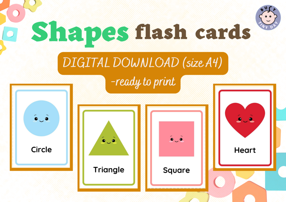 Basic Shapes Flashcards