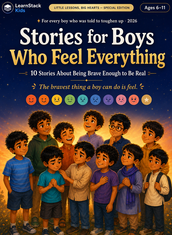 Stories for Boys Who Feel Everything — 10 Emotional Stories for Boys Ages 6–11 preview image 2