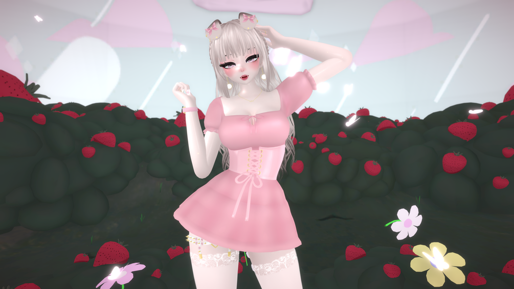 Hina kamisama ni natta hi VRChat 3D model rigged