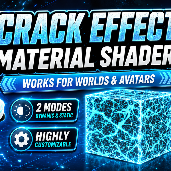 VRChat Crack Effect Material | Avatars & Worlds preview