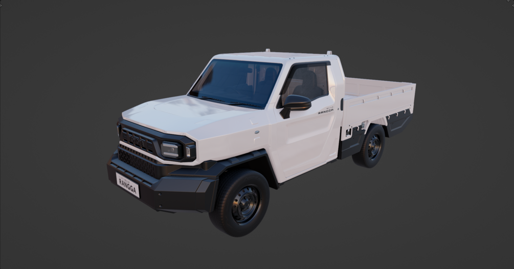 Toyota Hilux Rangga/Champ 3D Model