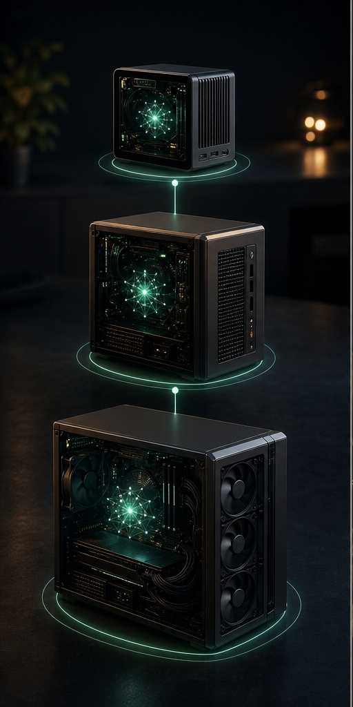Hardware tiers for running local AI models