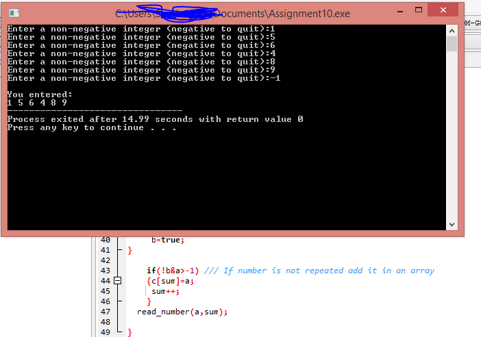 Assignment 10 C++