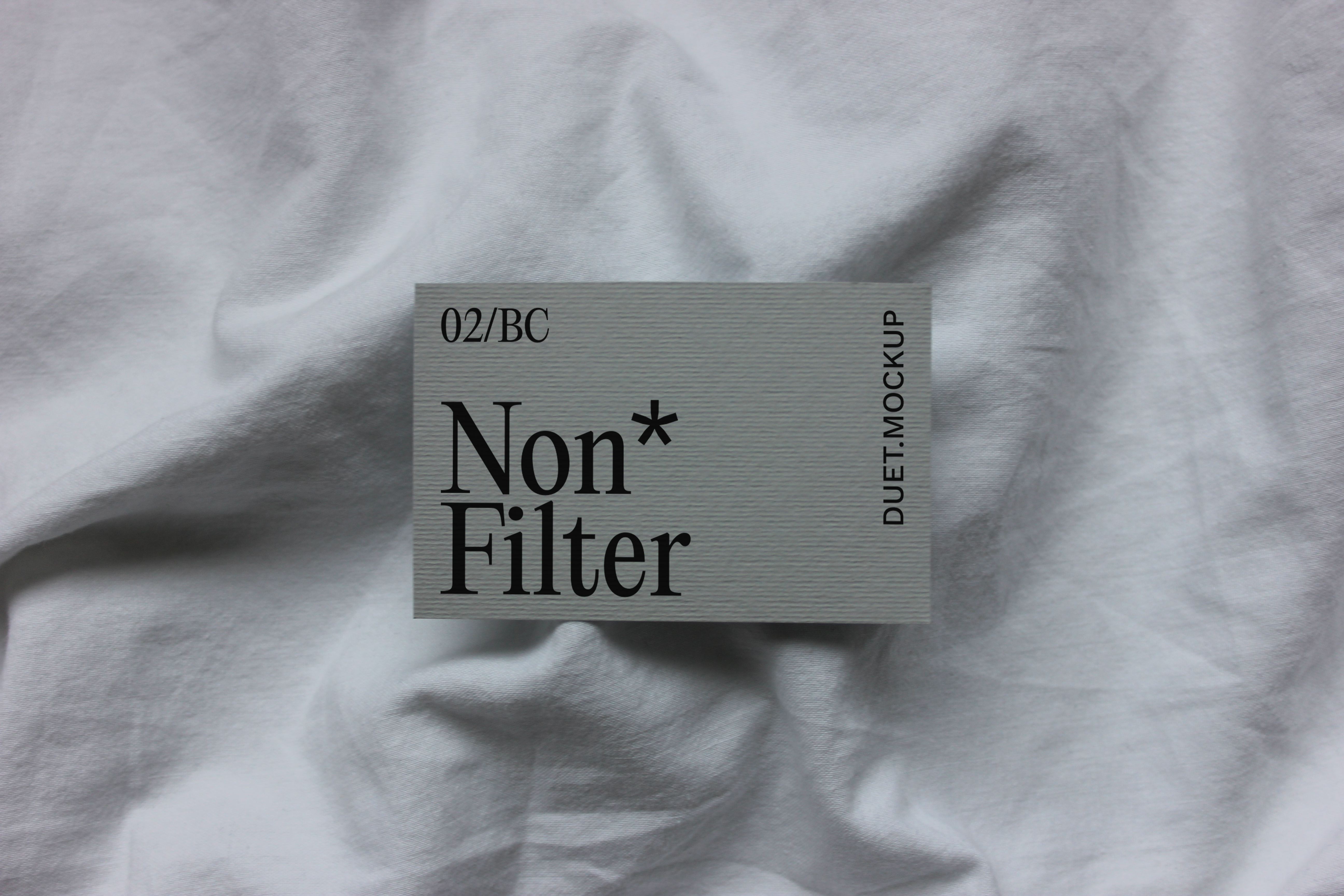 Non Filter BC_02 Mockup