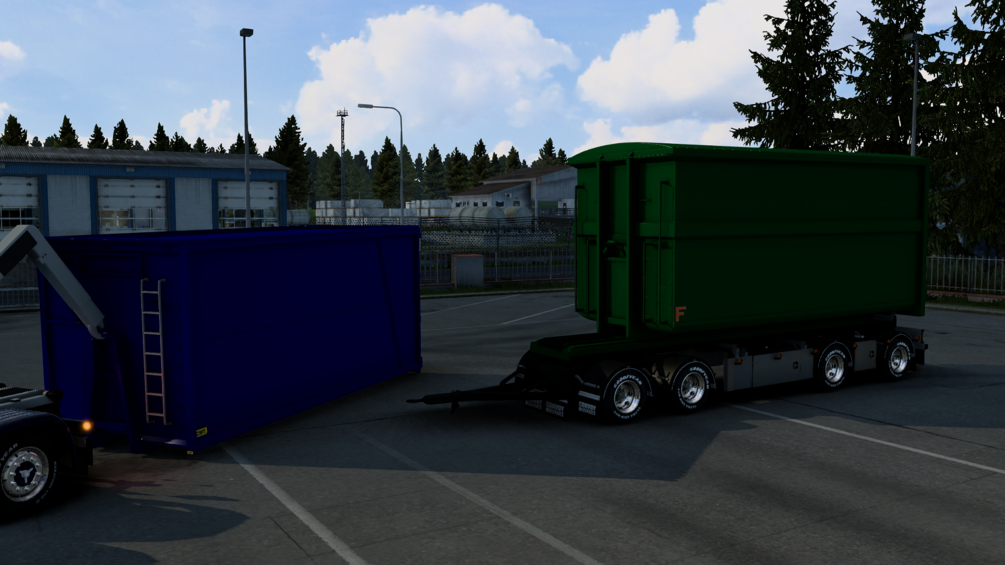 2 Containers for LL Truckstylings Hooklift by Jolles Customs