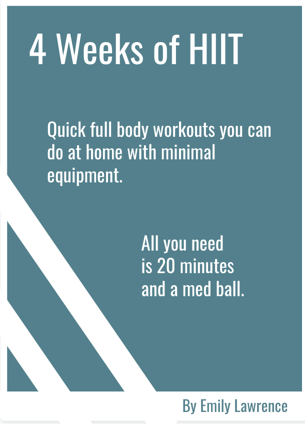 4 Weeks of HIIT