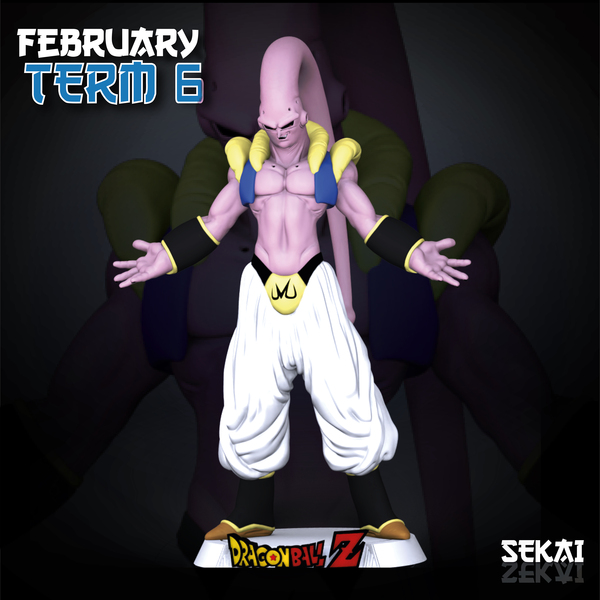 Super Boo Gotenks Sculpture - Sekai 3D Models - Tested and Ready for 3D printing