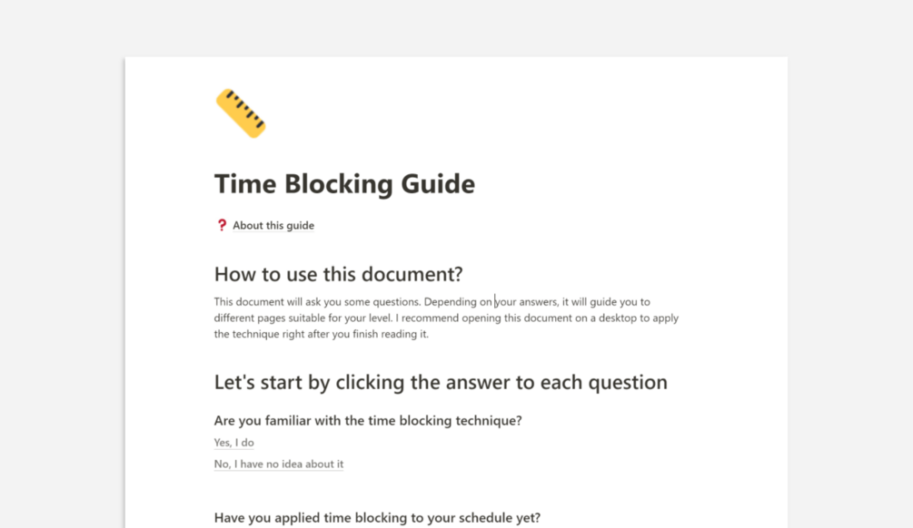 The Complete Guide to Time Blocking