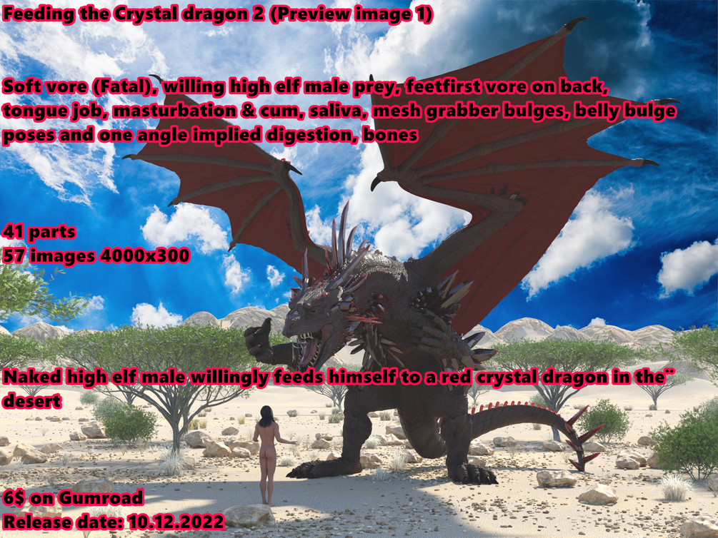 red crystal dragon